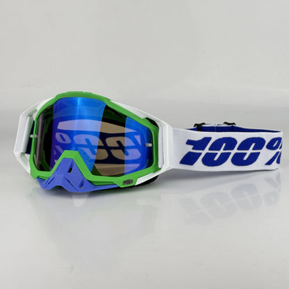 Motorcycle Goggles-Premium Off-Road Riding Glasses for All Helmets Anti-Scratch UV400 Cross-Border Outdoor Sports Gear