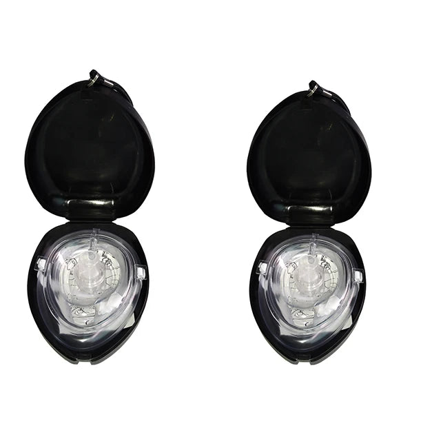 1pcs-10pcsProfessional First Aid CPR Breathing Mask Protect Rescuers Artificial Respiration Reuseable With One-way Valve Tools