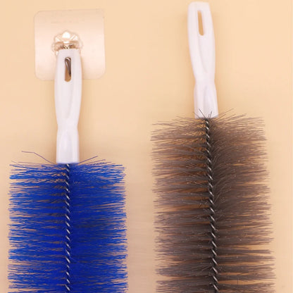 Bendable Fan Brush Ultra-Fine Bristles Fan Inner Duster Remover Long Handle Air-conditioner Furniture Shutter Cleaning Tool