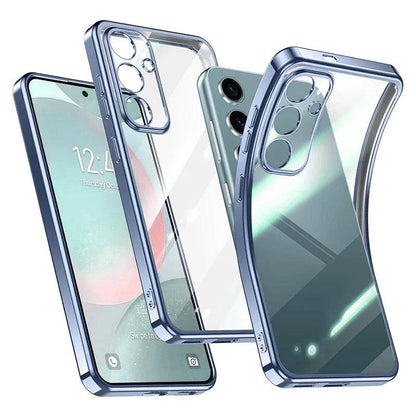 Plating Silicone Clear MagSafe Case for Samsung Galaxy