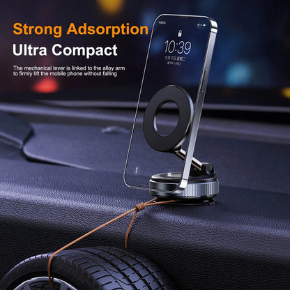 Suction Cup Car Phone Mount Stable Universal Smartphone Holder Auto Navigation Fixed Stand Compatible With Most Cell Phones For Dashboard Windshield Use