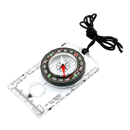 Waterproof Orienteering Compass for Map Reading Baseplate Compass Outdoor Hiking Hunting Navigation Camping Gadget Survival Gear