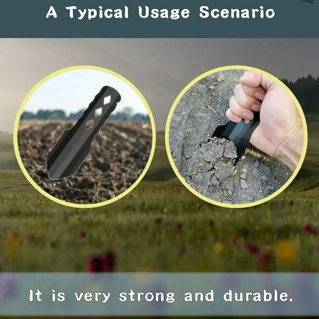 Ultralight Backpacking Trowel Shovel Essential Camping Survival Tool - Urbizia