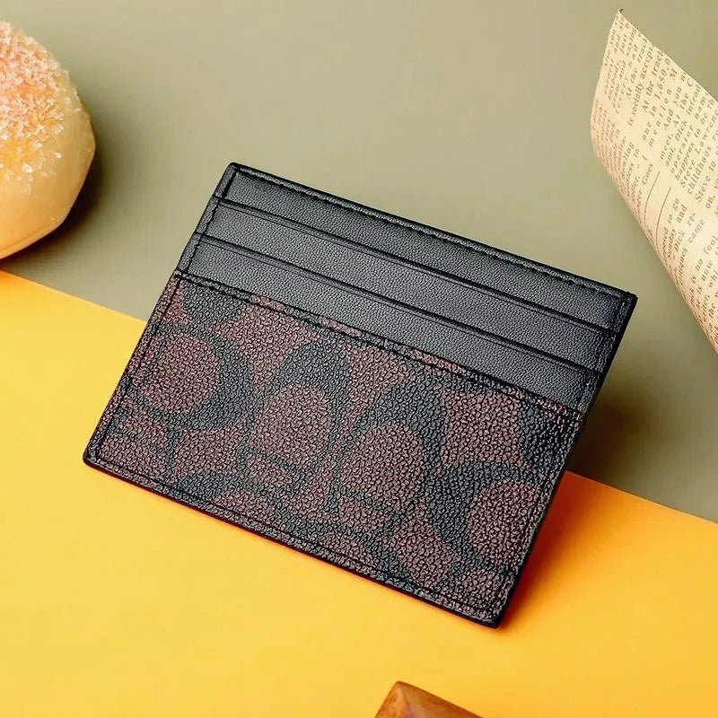 Luxury Design Wallets for Women Multi-Function Card Holder PU Leather Female Small Card Bag Short Women's Purse