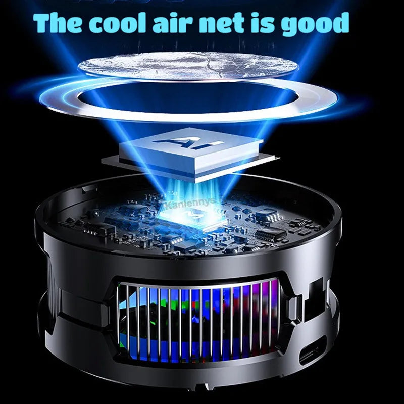 MEMO CX15 AI Semiconductor Phone Cooler with Temperature Display