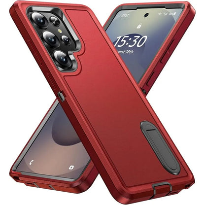 Military Grade Anti-Drop Case With Built-in Kickstand For Samsung Galaxy S26 Plus S25 S24+ S23 FE S22 Ultra Plus Protector Cover