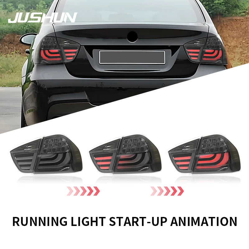 Car Tail Light Assembly For BMW 3 Series E90 2005-2008 Tail Lamp Brake Light Dynamic Turn Signal Tail Lamps Plug and Play LED Taillights
