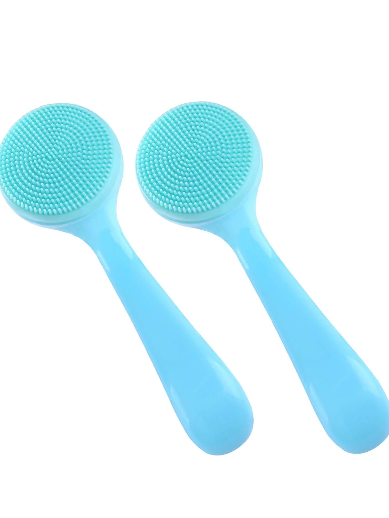 3‑Piece Facial Cleansing Brush Set Soft Bristle Exfoliating