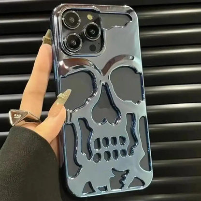 Skeleton Skull Shockproof Case for iPhone 16–11 Pro Max