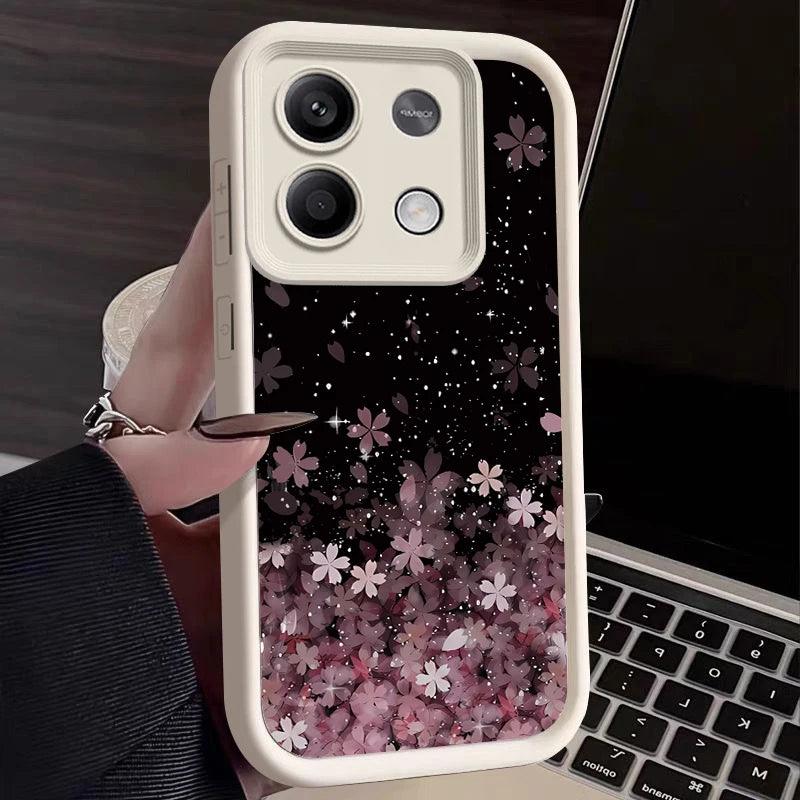 Cherry Blossom Soft TPU Case for Xiaomi Redmi & Poco Series