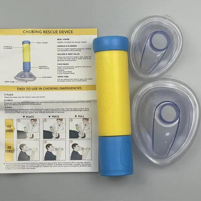 Auto CPR First Aid Choking Rescue Device Outdoor Home CPR Choking Emergency Equipment Adult Children Breath Rescue Anti Asphyxia