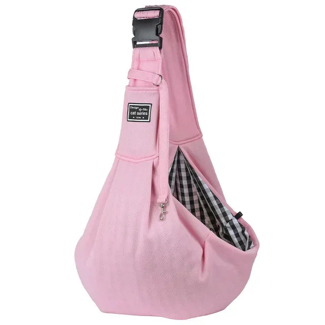 Adjustable Pet Dog Carrier Bag Outdoor Travel Puppy Single Shoulder Bags Dogs Comfort Sling Handbag Corgi Puppy Tote Pouch - Urbizia