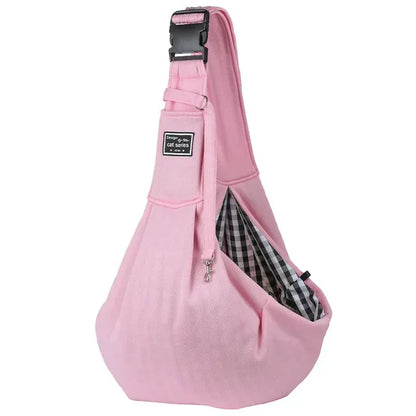 Adjustable Pet Dog Carrier Bag Outdoor Travel Puppy Single Shoulder Bags Dogs Comfort Sling Handbag Corgi Puppy Tote Pouch - Urbizia
