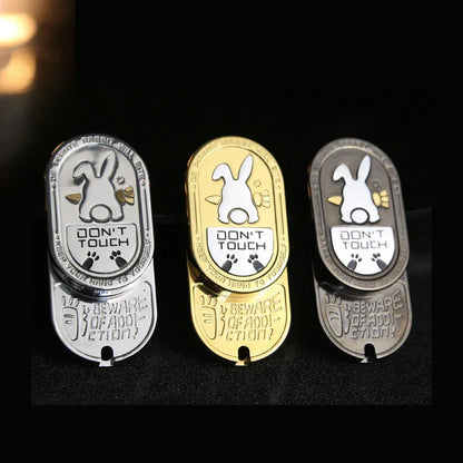 Metal Rabbit Fidget Slider for Stress Relief & Focus