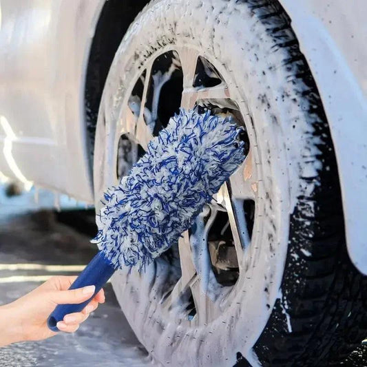 Super Plush Microfiber Car Wheel and Rim Cleaning Brush – 3 Colors