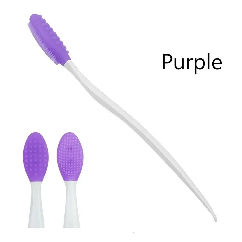 1PC/4PCS Beauty Skin Care Wash Face Silicone Brush Exfoliating Nose Clean Blackhead Removal Brushes Tools With Replacement Head - Urbizia