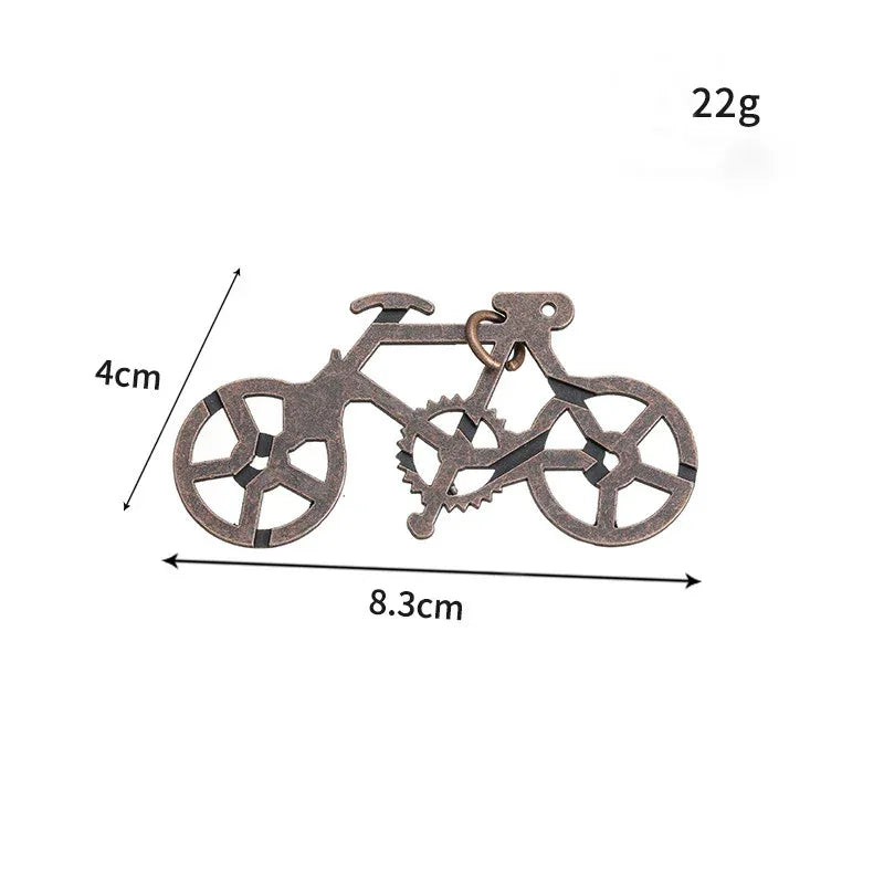 Classic Metal Lock Puzzle Brain Teaser IQ Challenge