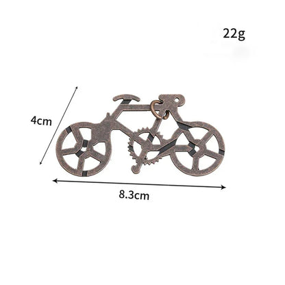 Classic Metal Lock Puzzle Brain Teaser IQ Challenge