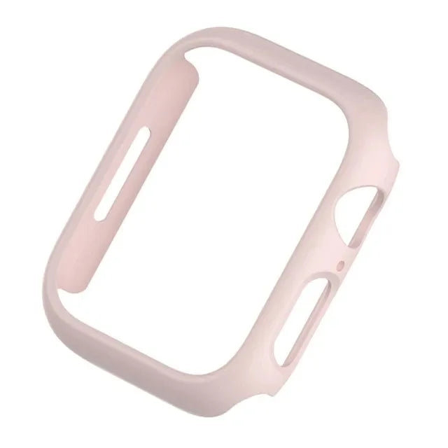 Case for Apple Watch 45mm 41mm 40mm 44mm 42mm 46mm Protective Cover Matte Hard PC Bumper Frame No Glass iWatch 10 SE 9 8 7 6 5 4