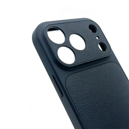 Personalized Initial Letter Leather iPhone Case