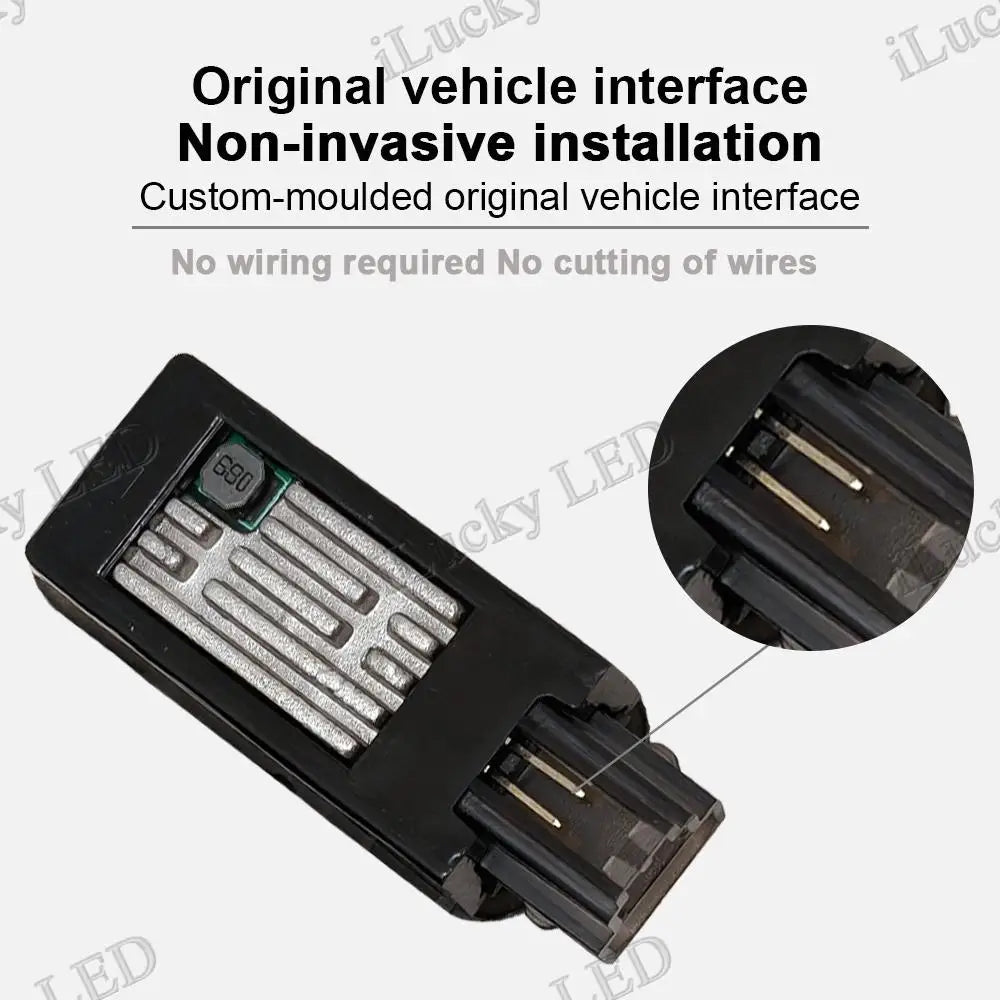 2PCS Car LED high-definition welcome light  for Audi A1 A3 A4 A5 A6 A7 A8 Q3 Q5 Q7 Q8 projection ambient light Car Accessories