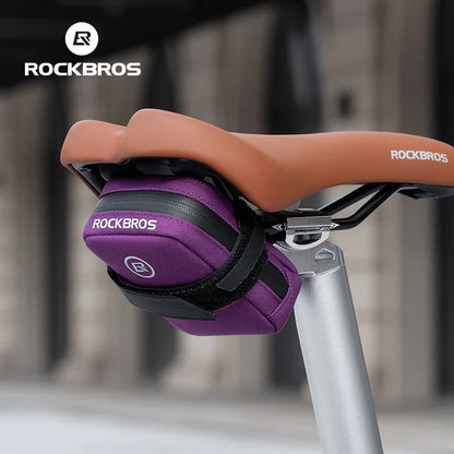 ROCKBROS Cycling Bag 0.35L Mini Portable Bike Tail Bag MTB Mountain Road Bike Tool kit Repair Bag Bicycle Bag Accessories