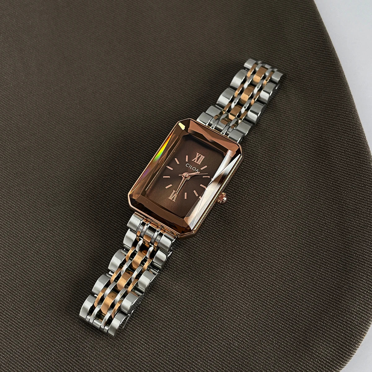 CILOA Women's Retro Watch Women's Light Luxury Niche Art High-End Watch Women's Ladies Brand Authentic