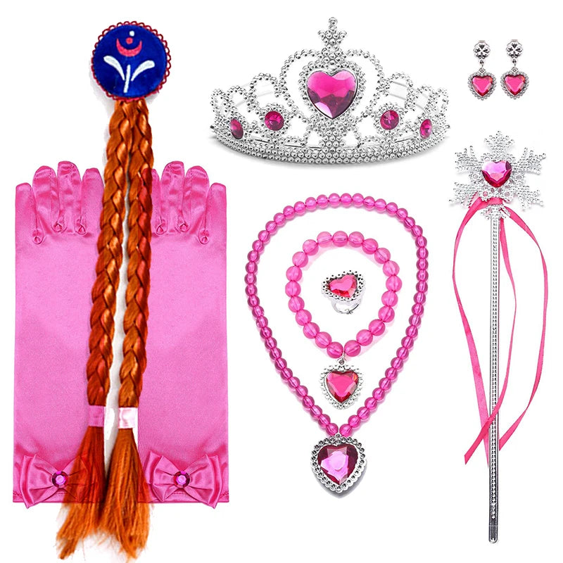 Snow Queen Elsa Dress for Girls – Kids Cosplay