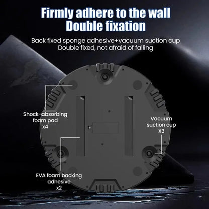 Smart Bluetooth Connection Music Boxing Machine Noise Reduction Wall Mounted Boxing Electronic Target Rhythm Lights for Home