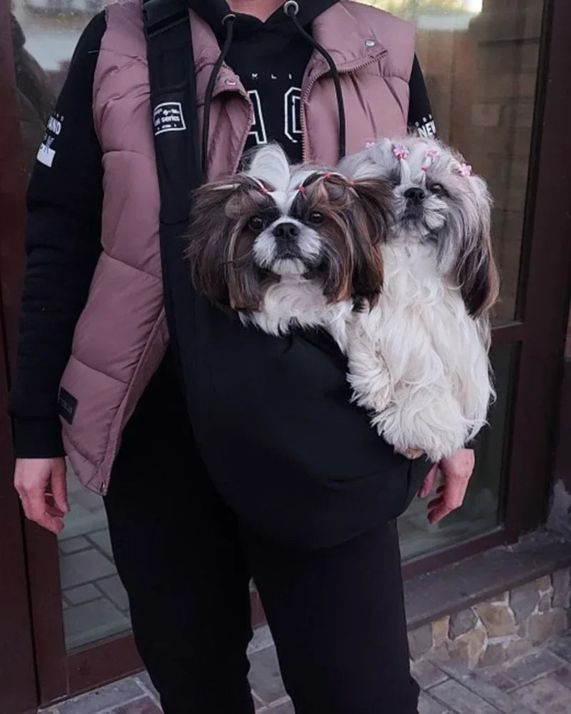 Adjustable Pet Dog Carrier Bag Outdoor Travel Puppy Single Shoulder Bags Dogs Comfort Sling Handbag Corgi Puppy Tote Pouch - Urbizia