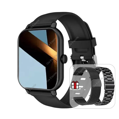 2026 Smart Watch Android IOS Phone 2.01 Inch Color Screen Bluetooth Answer Call Fitness Watches Tracker Smartwatch Women Men New - Urbizia
