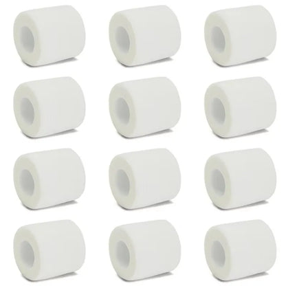 1/6/10/15pcs White 5cm Sports Self Adhesive Elastic Bandage Wrap Tape Elastoplast for Knee Support Pad Finger Ankle Palm Shoulde
