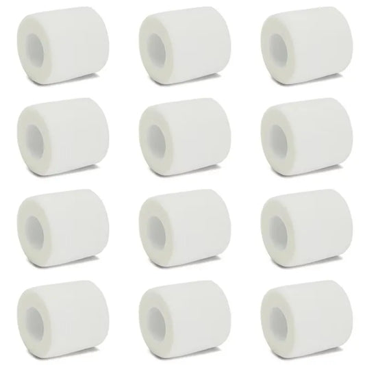 1/6/10/15pcs White 5cm Sports Self Adhesive Elastic Bandage Wrap Tape Elastoplast for Knee Support Pad Finger Ankle Palm Shoulde