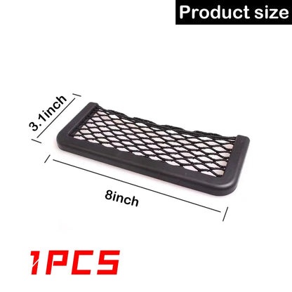 Cargo Mesh Nets Elastic Cargo Storage Shelf Car Mesh Pocket Cargo Tissue Purse Holder for Caravan Motorhome Boat Camping Vehicle - Urbizia
