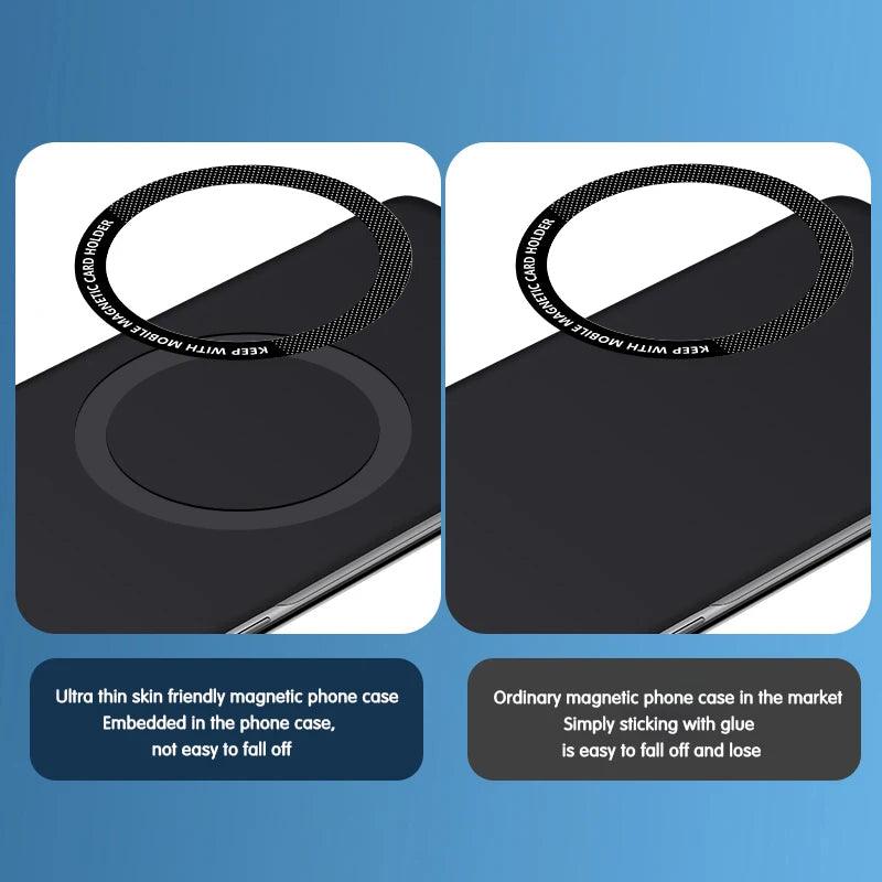 Magnetic Frameless Case for iPhone 16 Pro Max