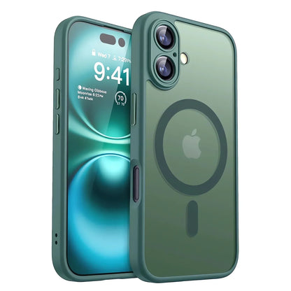 Magnetic Armor Shockproof Case – iPhone 11–17 Series