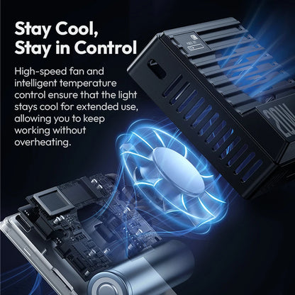 Ulanzi LE20 20W RGB Pocket Light Portable Video Light Fill Light for Camera Smartphone Photography Video Live with cooling Fan