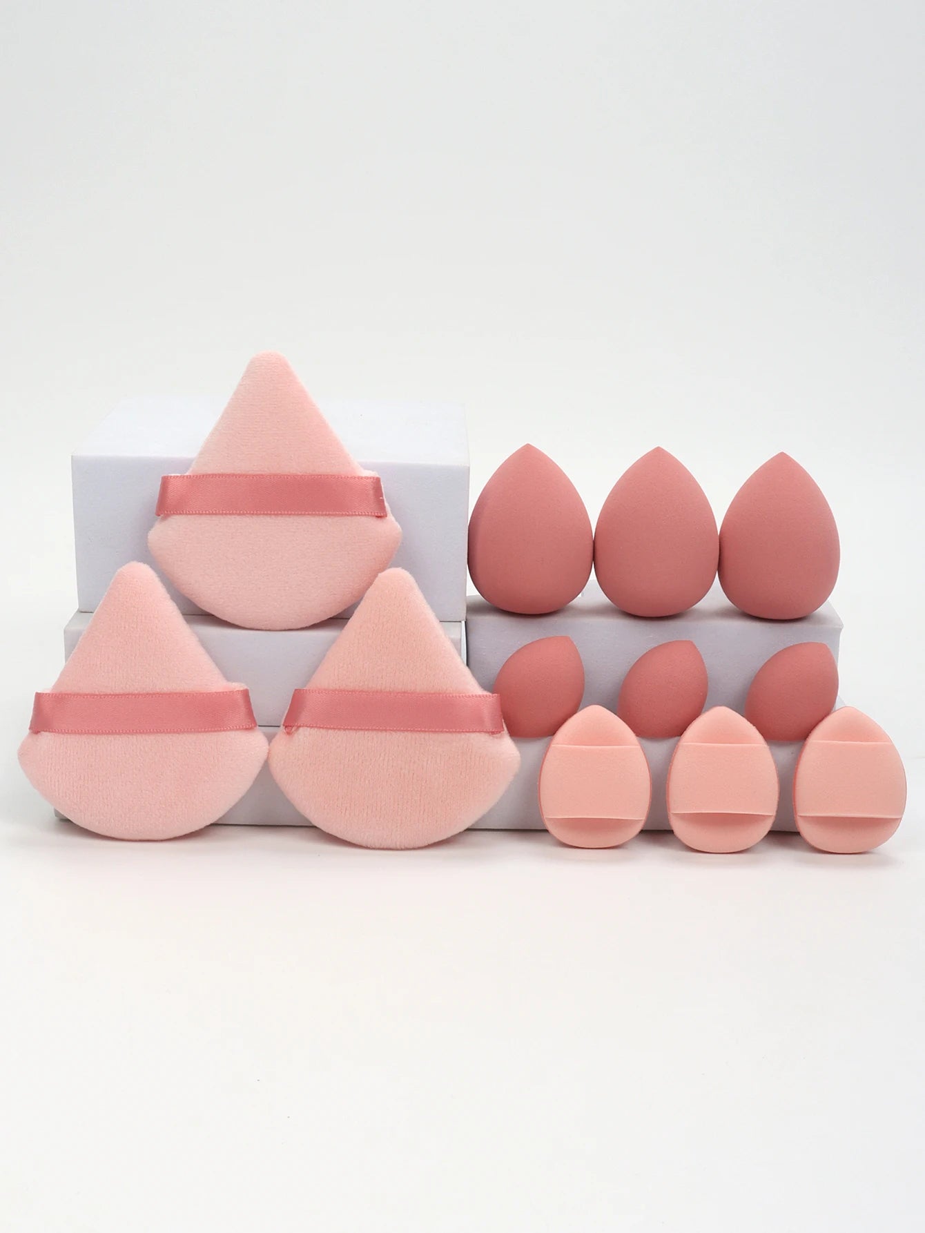 12-Piece Makeup Sponge & Puff Set