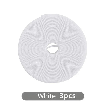 3M Hook and Loop Fastener Cable Organizer Cable Ties Wire Winder Keeper USB Cables Management Protector Earphone Mouse Cord Ties - Urbizia