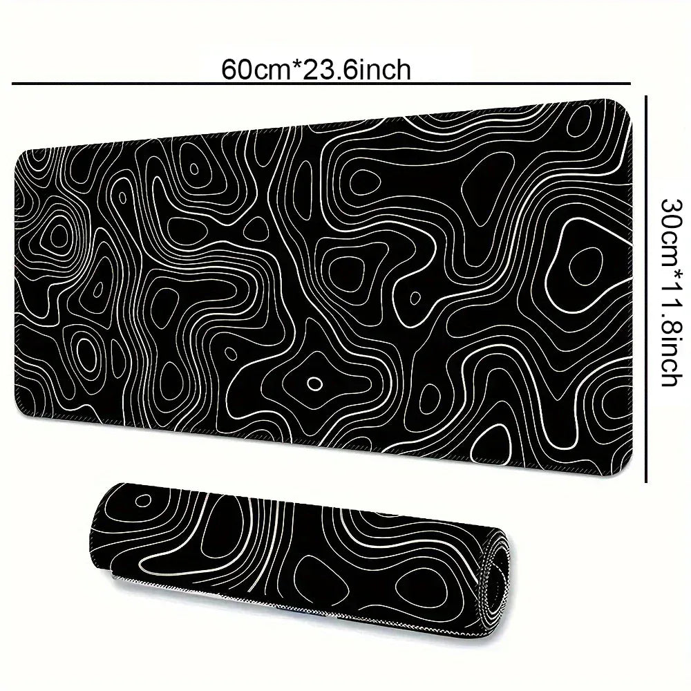 1PC Large Mouse Pads For Desk, Gaming Mouse Pad, Mouse Pad with Stitched Edges and Non-Slip Rubber Base, Extended Mouse Pad - Urbizia