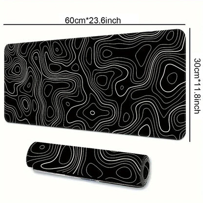 1PC Large Mouse Pads For Desk, Gaming Mouse Pad, Mouse Pad with Stitched Edges and Non-Slip Rubber Base, Extended Mouse Pad - Urbizia