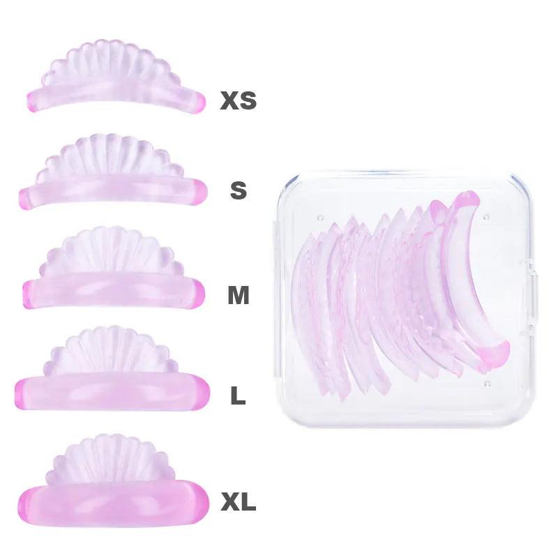 Silicone Lash Lift Pads Set for Perfect Curl (5 Pairs)