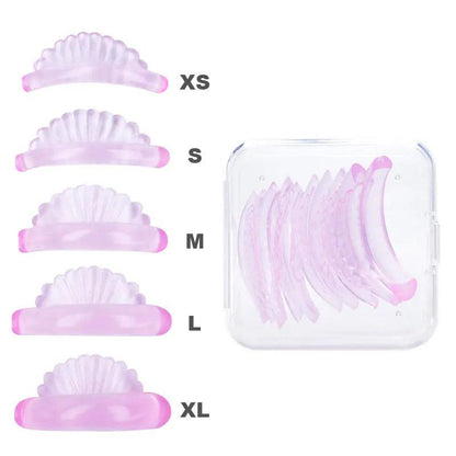 Silicone Lash Lift Pads Set for Perfect Curl (5 Pairs)