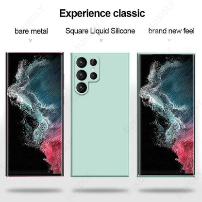 Luxury Liquid Silicone Case for Samsung Galaxy Series