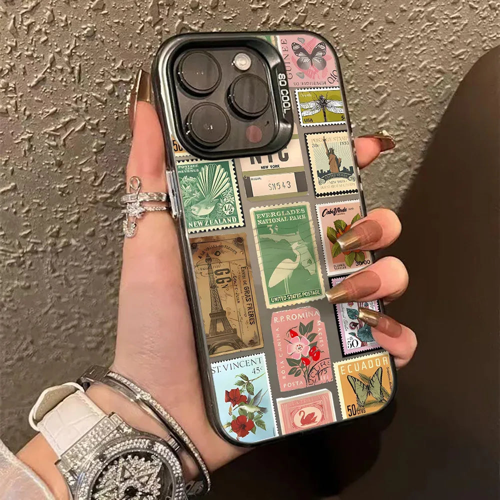 Luxury INS Star Hard Matte Case for iPhone
