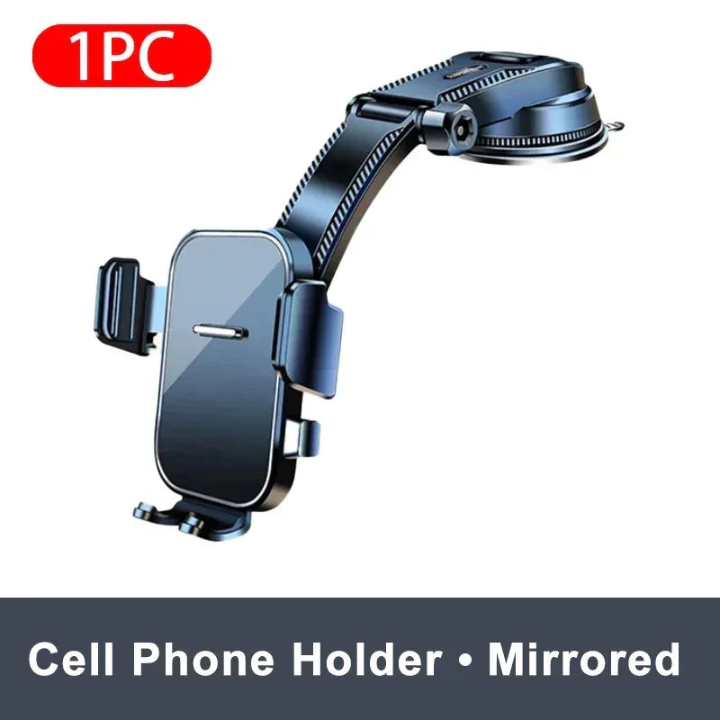 SEAMETAL Car Dashboard Phone Bracket Universal Auto Cellphone Stand For GPS Navigation Universal Desk Windshield Hanging Holder - Urbizia