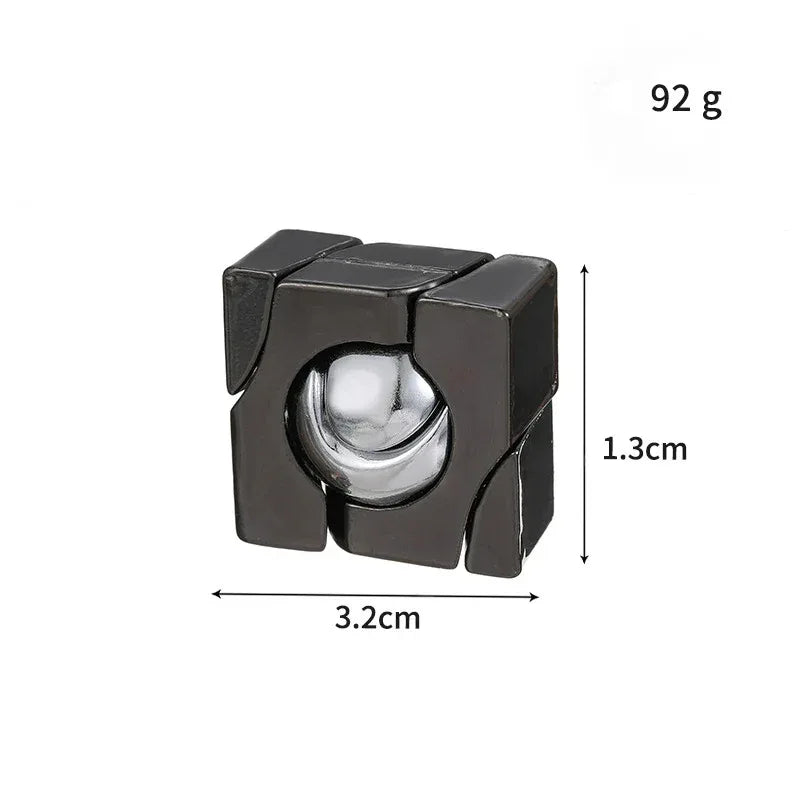 Classic Metal Lock Puzzle Brain Teaser IQ Challenge