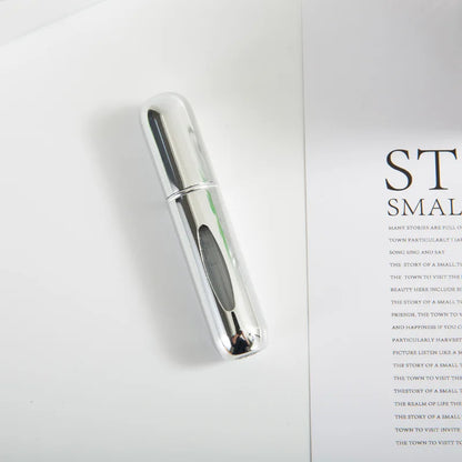 1/3/5/10pcs travel Leak portable mini perfume bottle with Bottom Fill Function aluminum refillable 5ml spray bottle