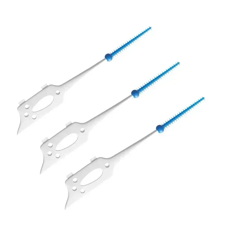 40/120pcs Interdental brush Food grade silicone clean tooth crevices Dental care box toothpicks dental odontología - Urbizia