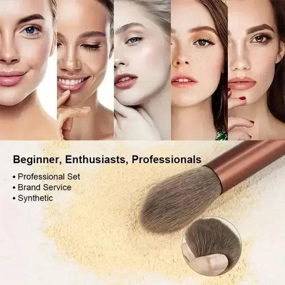 13-Piece Professional Makeup Brush Set